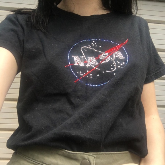 Rhinestone NASA Tee - Picture 3 of 4